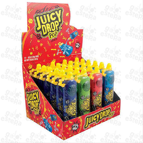 BAZOOKA JUICY DROP POP 12U. (2.50)