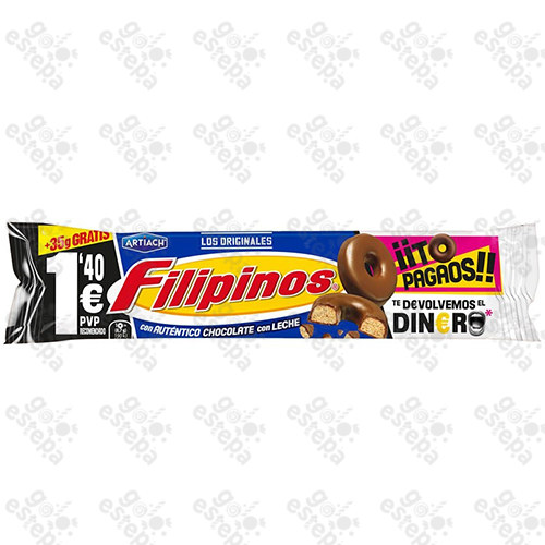 FILIPINOS CHOCOLATE LECHE 128GR (1.40)
