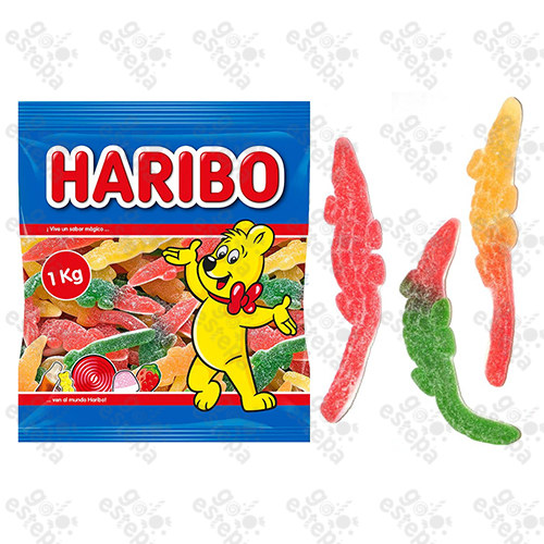 HARIBO YACARE AZUCAR 1KG