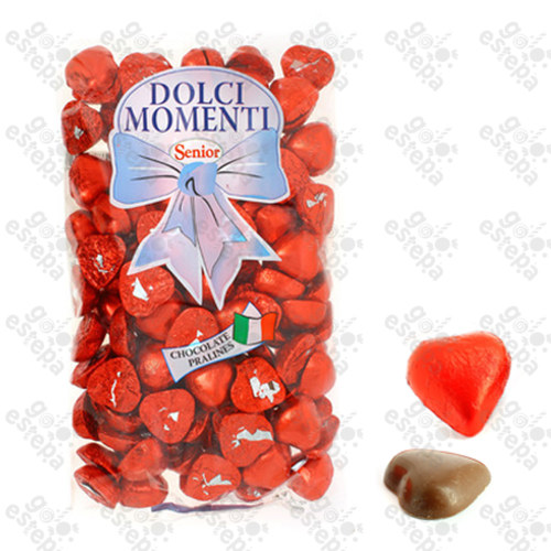 CFV CORAZON ROJO CHOCOLATE 125U. 1KG