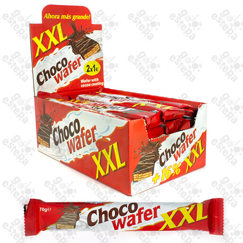 CHOCO WAFER XXL 24U. 2X1€