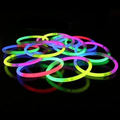 CONVER PULSERAS LUMINOSAS TRICOLOR 100U.