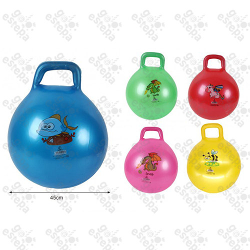 EB PELOTA SALTOS COLORES 45CM