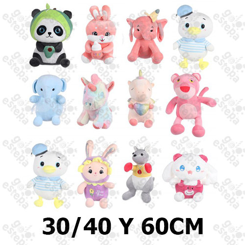 EB PELUCHES SURTIDOS 30/40/60CM