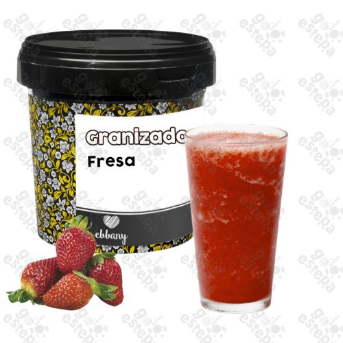 EBBANY GRANIZADO CONCENTRADO FRESA 1L