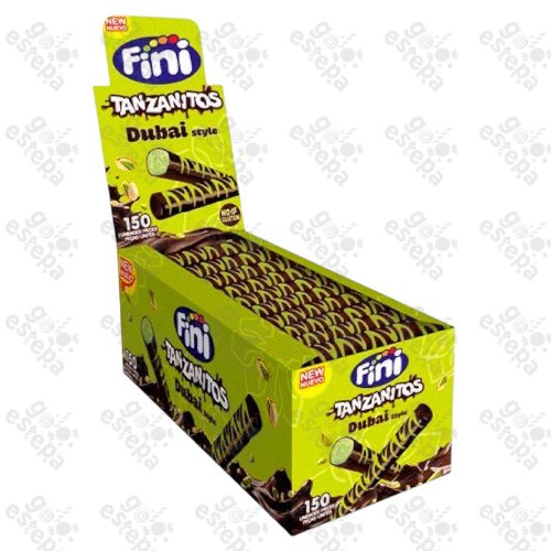 FINI TANZANITOS CHOCO DUBAI 150U.