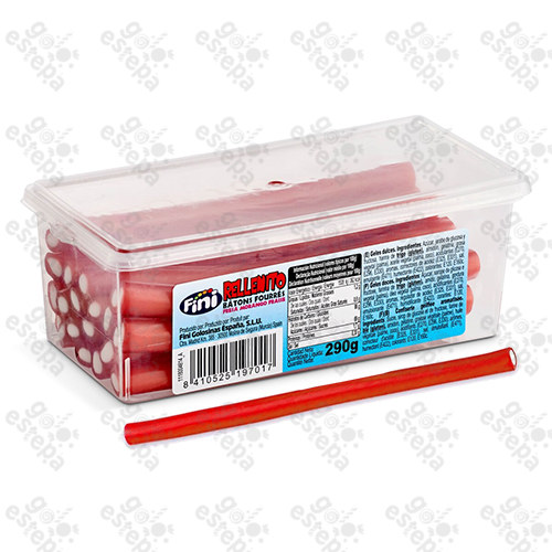 FINI TARRO PITUFO RELLENO ROJO 290GR