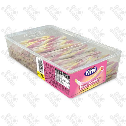 FINI TUBES CREAMY FRESA PLATANO 200U.