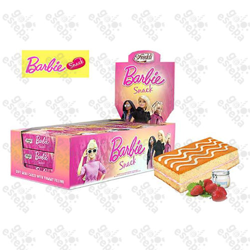 FREDDI BIZCOCHO FRESA NATA BARBIE 15U. (0.50)