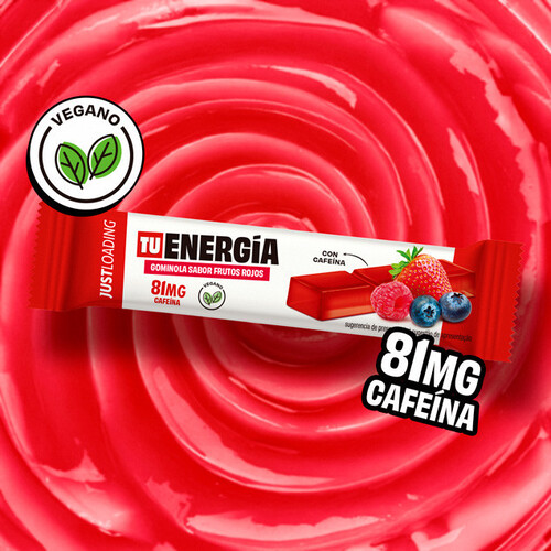 JUST LOAD BARRITA GOMINOLA FRUTOS ROJOS 30GR (1.35)