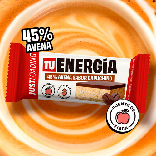 JUST LOAD ENERGY BAR AVENA CAPUCCINO 60GR (1.25)