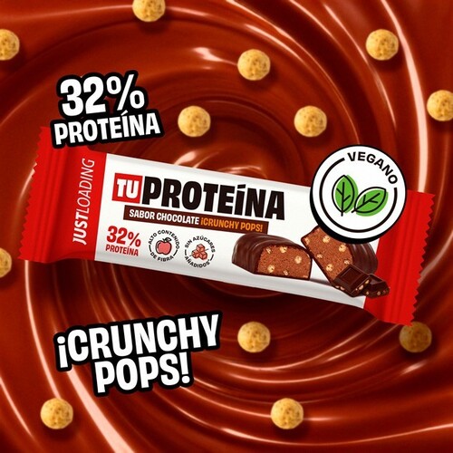 JUST LOAD PROTEIN BAR VEGAN CHOCO LOW SUGAR 40GR (1.35)