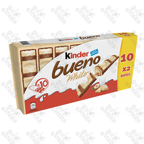 KINDER BUENO BLANCO PACK 10U.