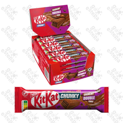 KIT KAT CHUNKY DOBLE CHOCOLATE 24U.