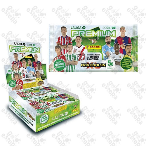 PANINI ADRENALYN SOBRES PREMIUM 20U. (5.00)