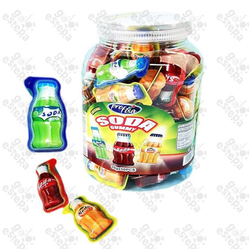 PROFISA SODA GUMMY TARRO 50U. (0.30)