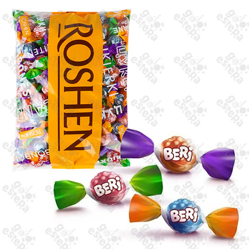 ROSHEN CARAMELO BERI RELLENO 209U. 1KG